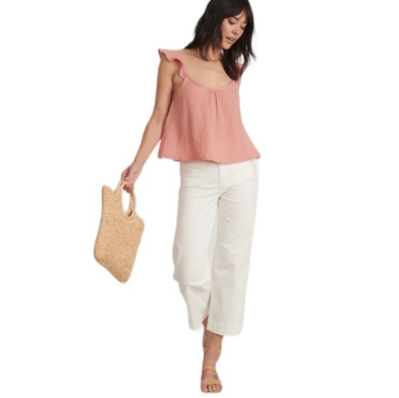 NWT Marine LayerJude Flutter Tank Top Size XL - Picture 3 of 7